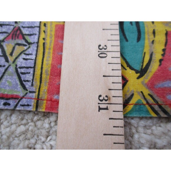 Territory Ahead Shirt Men Large L All Over Graphic Print Cotton Button Up 90s - Picture 10 of 11